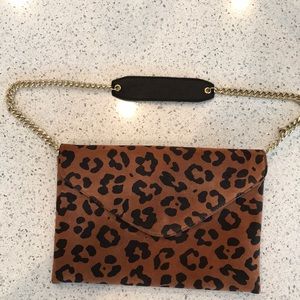 J Crew Animal Print Purse.